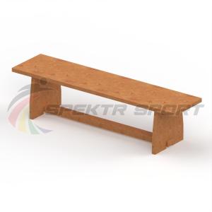 Купить Скамья гимнастическая фанерная 1000х240х250мм  в Москве 