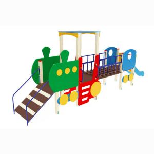 Купить Детский игровой комплекс Паровозик ДИК 1002 в Москве 