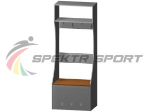 Купить Индивидуальное место хоккеиста (ЛДСП) ширина 800 мм в Москве 